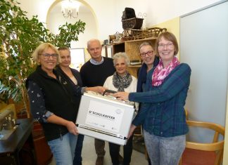 (v.l.n.r.) Helga Willmes-Sternberg, Stadt Erkrath; Ute Baggelmann, Stadt Ratingen; Frank Berndt, Stadt Hilden; Carmen Viehmann, Stadt Haan; Claudia Zenker, Diakonie im Kirchenkreis D-ME; Beatrice Waldapfel, Kreis Mettmann. Foto: Kreisstadt Mettmann