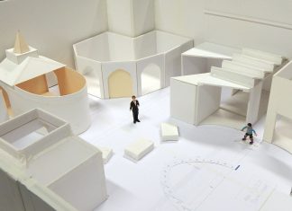 So sieht das neue Museum in Velbert im Modell aus.