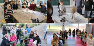 Groß und Klein lernen gemeinsam beim neuen Schulprojekt an der Gesamtschule Velbert. Foto: privat