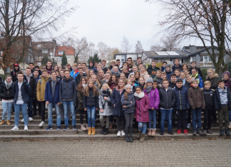 Schülerinnen und Schüler des städtischen Gymnasiums Wülfrath waren im Jahr 2018 sportlich äußerst erfolgreich. Foto: Privat