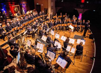 Der Musikzug der Freiwilligen Feuerwehr Velbert unter Leitung von Armin Jakobi. Foto: privat