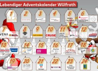 Noch bis zum 24. Dezember läuft in Wülfrath der lebendige Adventskalender. Bildrechte: Citymanagement Wülfrath