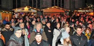 Proppenvoll war es am ersten Abend auf dem Wülfrather Herzog-Wilhelm-Markt. Fotos: Hans-Joachim Kling