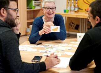 Das Integrationsprojekt wird auch aus Mitteln der EU finanziert. Foto: Projekt "„Sprachtreff – für Integration auf dem Land“