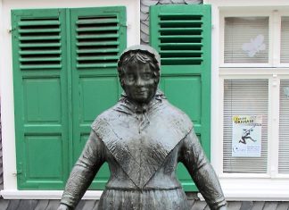 Früher versorgte die Plantenfrau die Wülfrather mit Gemüsepflanzen für ihre Gärten. Seitdem ist die Selbstversorgung stark zurückgegangen. Wie sieht es heute aus mit dem Warenangebot in der Stadt? Foto: Kling