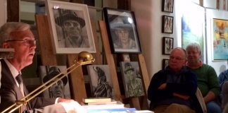Autor Dietmar Schönhoff hat "in lebendigem Vortrag" über den Künstler Joseph Beuys erzählt. Foto: Kunsthaus Mettmann