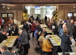 Am Eröffnungstag war die Vesperkirche, die derzeit in der Velberter Christuskirche stattfindet, sehr gut besucht. Foto: privat
