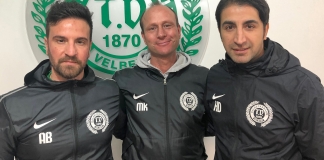 Alexandros Bellos, Michael Kirschner und Hüzeyfe Dogan bleiben beim TVD Velbert. Foto: privat
