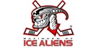 Die Ratinger Ice Aliens haben ihr Spiel gegen Hamm mit 4:3 gewonnen. Logo: Ice Aliens