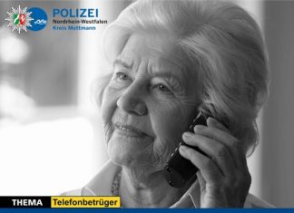 Die Kreispolizeibehörde Mettmann warnt aus aktuellem Anlass vor Telefonbetrügern. Foto: Polizei Mettmann