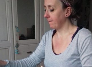 Neue Ausstellung: Bettina Pantaleo gibt ihr Debüt in der Metzkausener Kreissparkassenfiliale. Foto: Privat