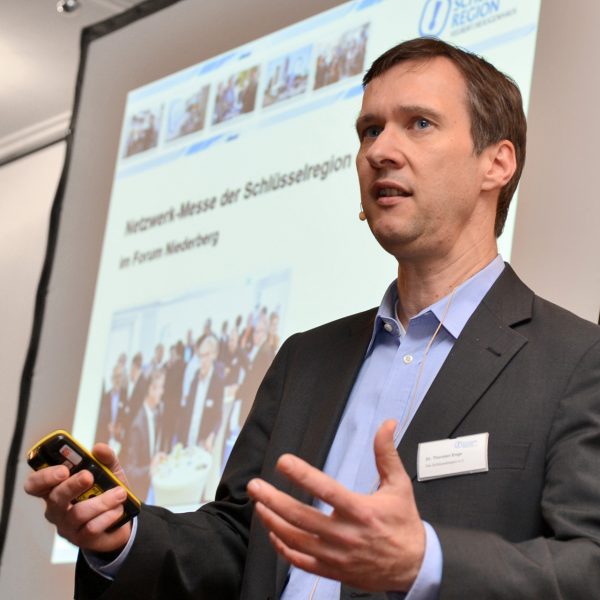 Dr. Thorsten Enge, Geschäftsführer der Schlüsselregion e.V. Foto: Mathias Kehren