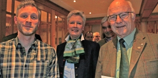 Sie blicken auf ein erfolgreiches Jahr zurück: Björn Wolff, Luciana Volmer und Prof. Jürgen Stradtmann. Foto: Privat