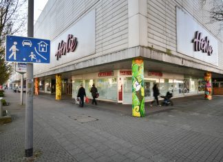 Der ehemalige Hertie-Komplex in der Velberter City. Foto: Mathias Kehren