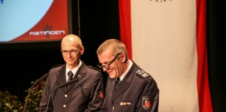 Im Ratinger Stadttheater fand die alljährliche Wehrversammlung statt. Foto: Feuerwehr Ratingen