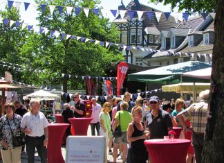 Der zehnte Weinsommer findet vom 5. bis 7. Juli auf dem historischen Marktplatz statt. Foto: Hans-Joachim Kling (Archiv).