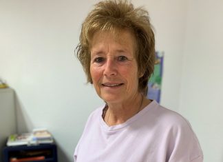 Barbara Städtler, Sprachheilbeauftragte des Kreises, beantwortete Fragen. Foto: Kreis ME
