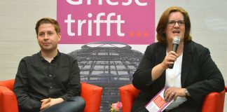 Juso-Chef Kevin Kühnert war zu Gast bei Kerstin Griese. Foto: Büro Griese