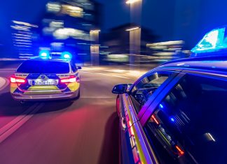 Polizeieinsatz im Stadtgebiet. Symbolfoto: Polizei