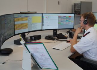 Die vorläufige Kreisleitstelle hat ihren Betrieb aufgenommen. Foto: Kreis ME