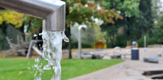 Wasserspielplatz im Hermingahuspark Archivfoto: Mathias Kehren