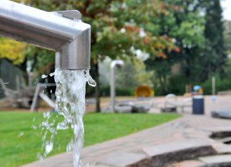 Wasserspielplatz im Hermingahuspark Archivfoto: Mathias Kehren