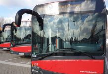 Die Rheinbahn informiert ihre Kundinnen und Kunden. Foto: André Volkmann