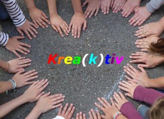 Diese Hände warten schon darauf, "krea(k)tiv" zu werden. Foto: Natascha Backhaus