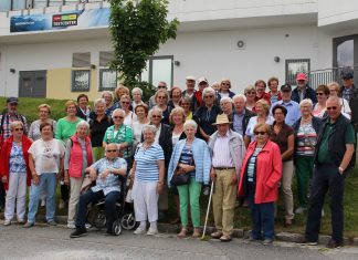 Der Wülfrather Bürgerverein im Bayrischen Wald. Foto: BVW