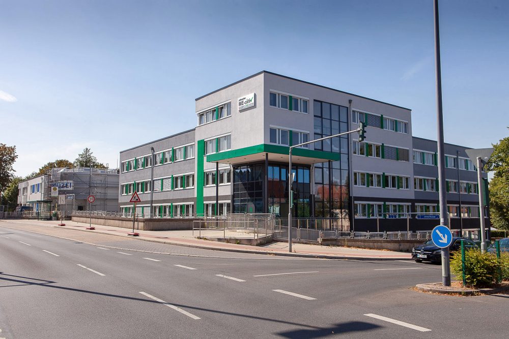 Auch das Jobcenter an der Heiligenhauser Straße öffnet seine Tore. Foto: Hecker Architekten
