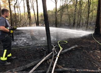 Bei einem Waldbrand in Hilden waren Mettmanner Wehrleute bereits im Einsatz. Foto: Feuerwehr Mettmann