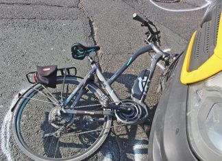 Der Fahrer dieses Pedelec ist bei dem Unfall schwer verletzt worden. Foto: Polizei