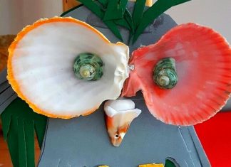 Aus Dosen und Muschelschalen werden am Mittwoch am Zeittunnel Eulen gebastelt. Foto: Stadt Wülfrath