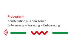 Im September gibt es einen Sirenen-Probealarm. Grafik: Kreis ME (Auszug/Warnsignale)