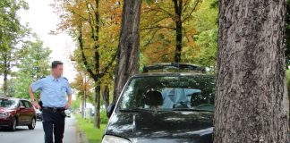 Mit diesem Daihatsu prallte der 72-Jährige gegen einen Baum. Foto: Polizei