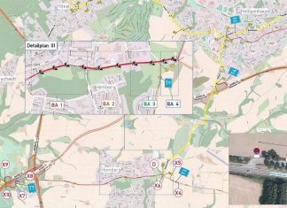 Die Ortsdurchfahr Ratingen-Homberg ist am Wochenende gesperrt. Grafik: Straßen.NRW