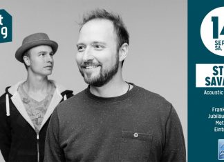 Steve Savege tritt im Duo im "Frankenheim" am Jubiläumsplatz auf. Bild: Stadtklang