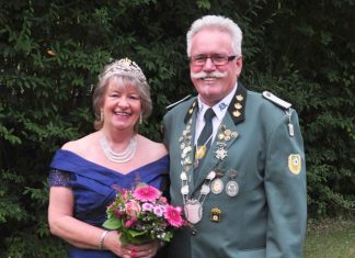 Das amtierende Königspaar: Renate und Ulrich Klückmann. Foto: Schützenverein