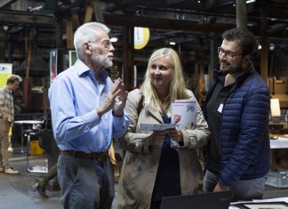 Die Kultur-Scouts starten in das fünfte Jahr: Auftakt im LVR-Industriemuseum Gesenkschmiede Hendrichs in Solingen. Foto: Franziska Schardt