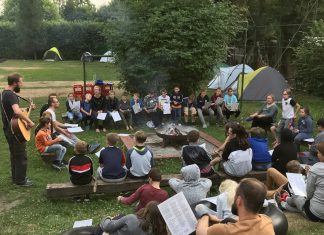 Direkt am Ufer des Baldeneysees fand das Erlebniscamp statt. Foto: privat