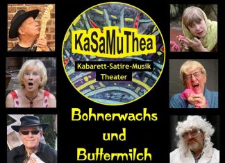 Das "KaSaMuThea" gastiert mit dem neuen Satire-Programm Gemeindehaus an der Freiheitstraße. Bild: KaSaMuThea