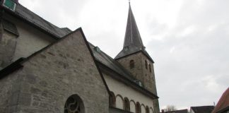 Die Wülfrather Stadtkirche. Foto: Hans-Joachim Kling