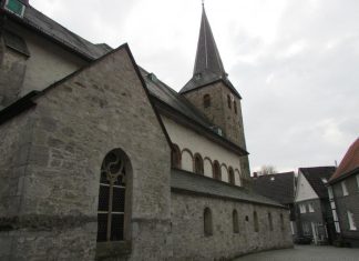 Die Wülfrather Stadtkirche. Foto: Hans-Joachim Kling