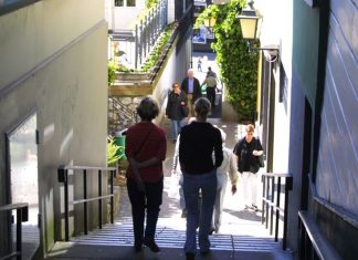 Die Orthsgasse erhält eine neue Treppe. Archivfoto: Kreisstadt Mettmann