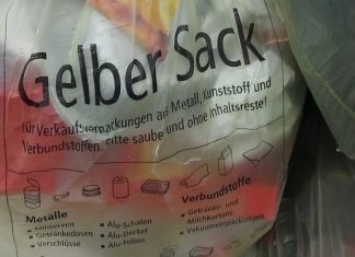 Bis zum Jahr 2023 kommen in Mettmann die gelben Säcke zum Einsatz. Foto: Symbolbild (pixabay)