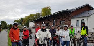 Fahrradtour mit Landtagsabgeordneter Martin Sträßer (links) - informeller Austausch zur Förderung des Radverkehrs im Nordkreis. Foto: PR Sträßer MdL