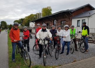 Fahrradtour mit Landtagsabgeordneter Martin Sträßer (links) - informeller Austausch zur Förderung des Radverkehrs im Nordkreis. Foto: PR Sträßer MdL