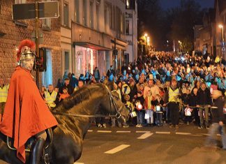 Der Wülfrather Martinszug ist überregional bekannt und gut besucht. Archivfoto: Kehren