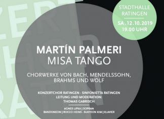 Der Misa Tango und weitere Werke werden in der Ratinger Stadthalle aufgeführt. Bild: Konzertchor Ratingen