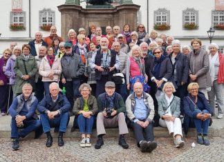 Die Gruppe aus Heiligenhaus in der Lutherstadt Wittenberg. Foto: privat